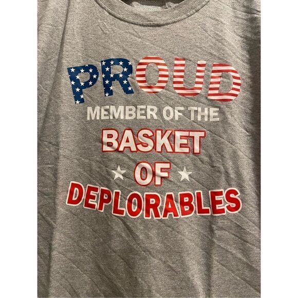 Proud Member of the Basket of Deplorables T-shirt size XL - Picture 2 of 2